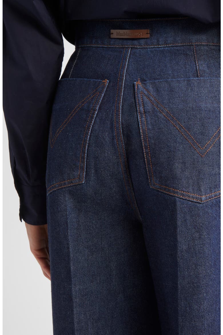 Vega Denim Wide Leg Jeans, Alternate, color, DARK NAVY