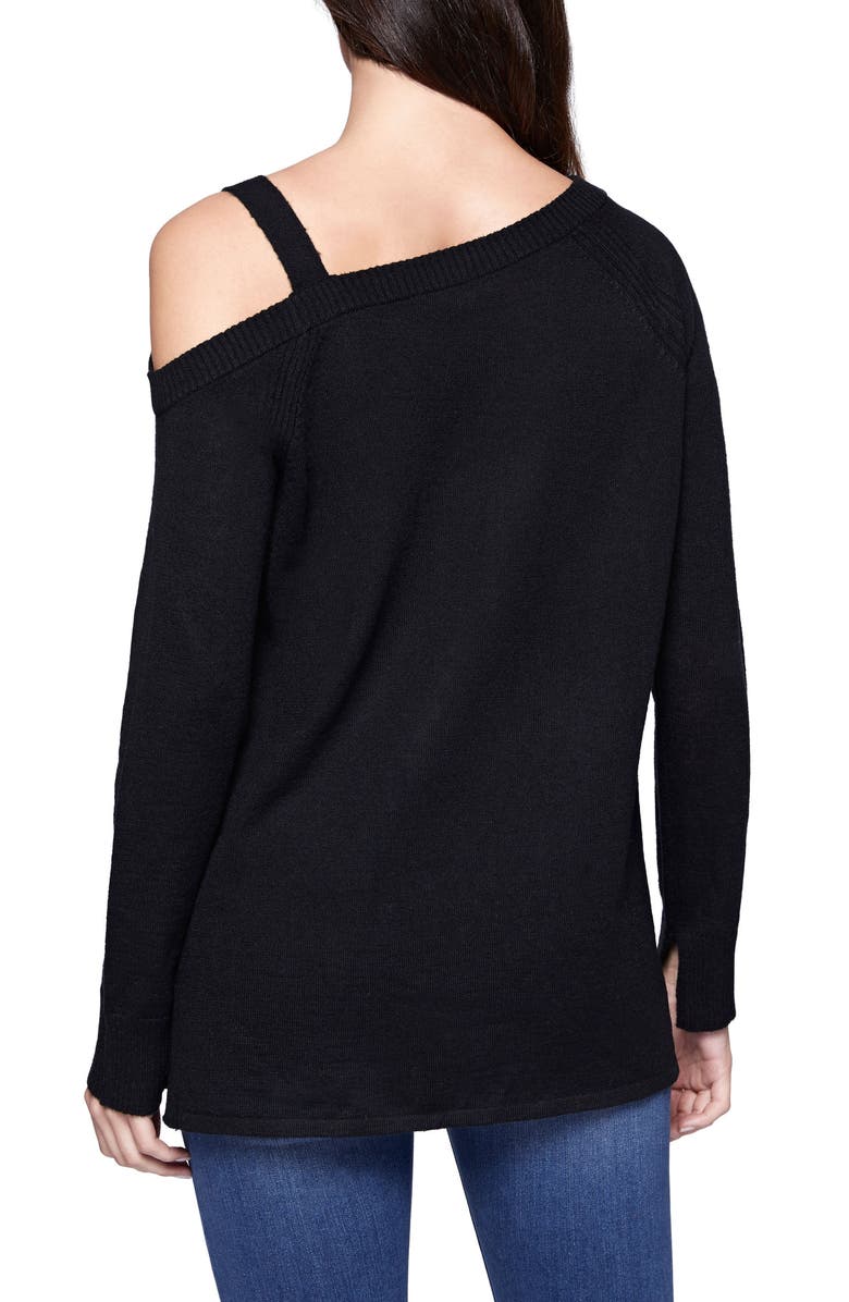 Sanctuary Camilla One-Shoulder Sweater, Alternate, color,