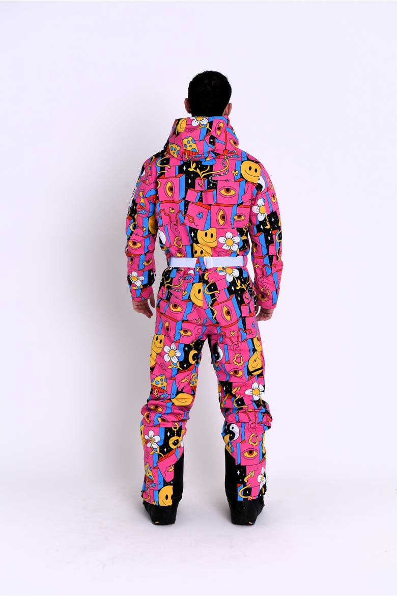 Trippy Hippy Ski Suit - Men's, Alternate, color, Pink