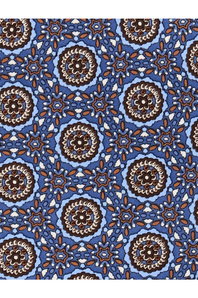 Big & Tall Mini Kaleidoscope Tie, Alternate, color, BLUE
