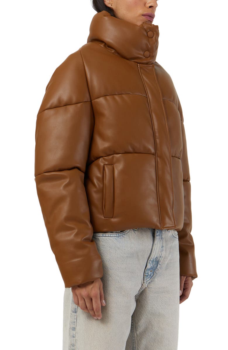 Apparis Jemma Faux Leather Puffer Jacket, Alternate, color,