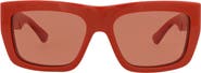 Bottega Veneta 57mm Square Sunglasses