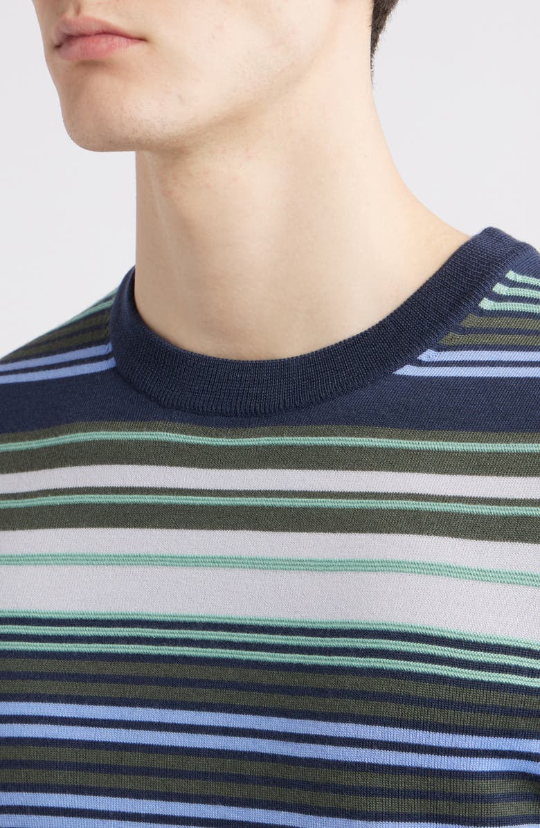Paul Smith Stripe Merino Wool Sweater, Alternate, color, 
