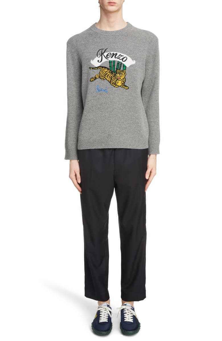 KENZO Jumping Tiger Sweater, Alternate, color,