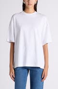Bottega Veneta Artigiana Embroidered Yoke Oversize Cotton Jersey T-Shirt