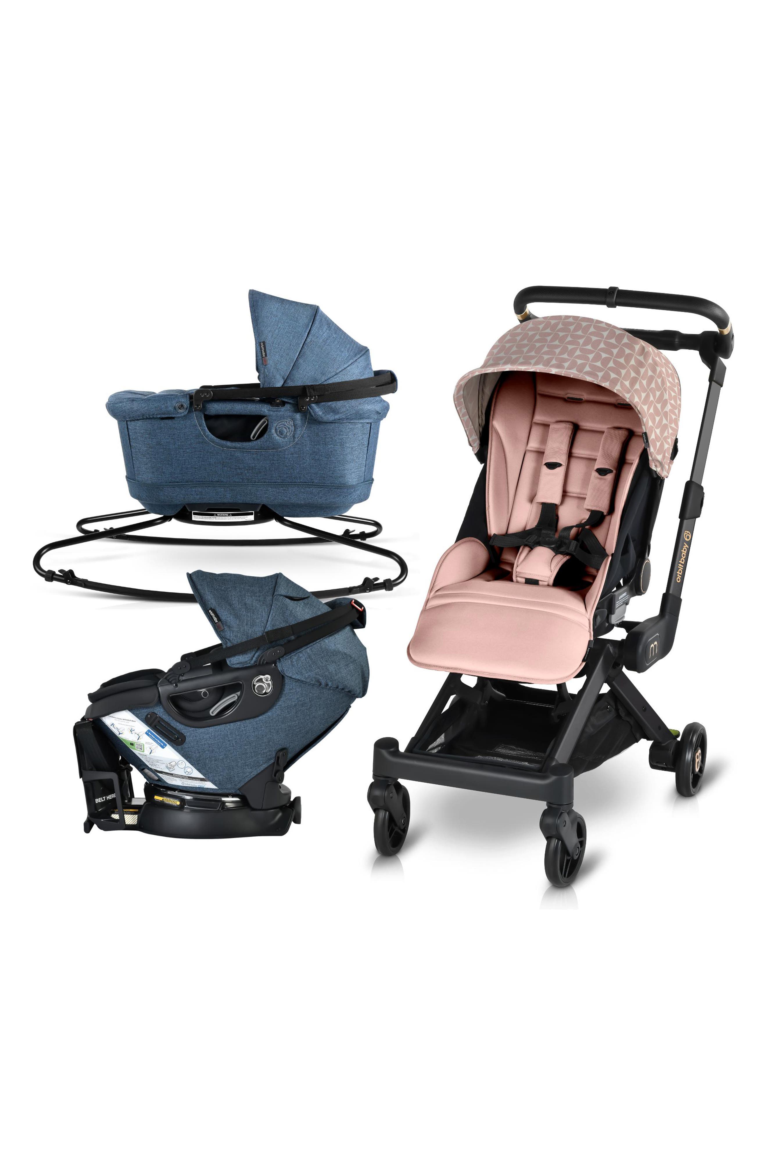 BLUSH/ BLACK L/ NAVY