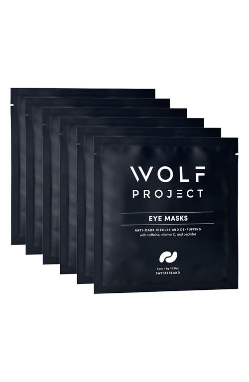 Wolf Project 5-Pair Eye Mask Boosters in Black  product