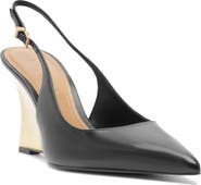 Arezzo Rowen Slingback Wedge Pump