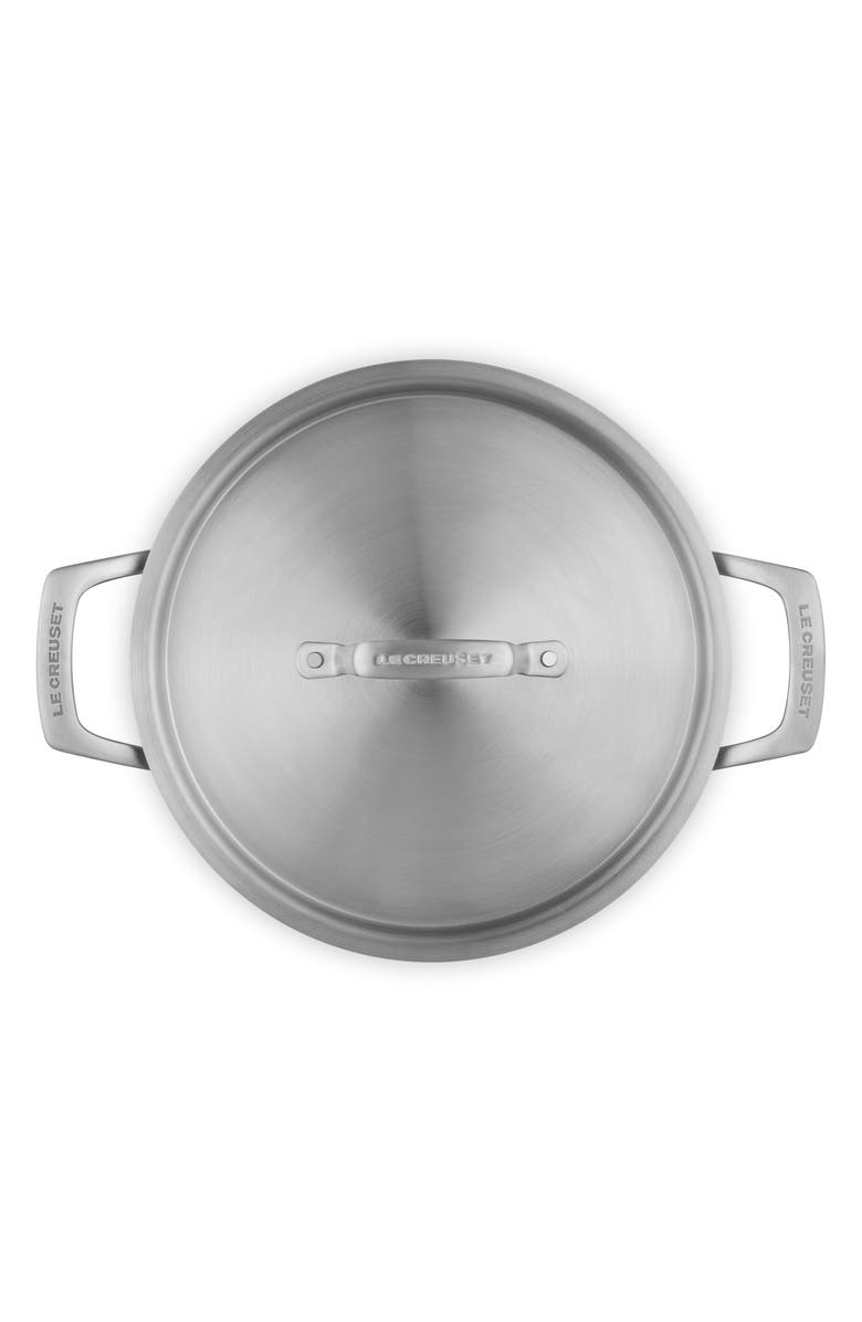 Le Creuset Essential 6.25-Quart Stainless Steel Deep Round Stockpot, Alternate, color, 