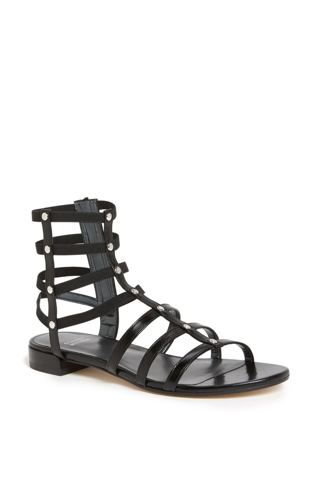 Stuart Weitzman 'Caesar' Gladiator Sandal, Main, color, 