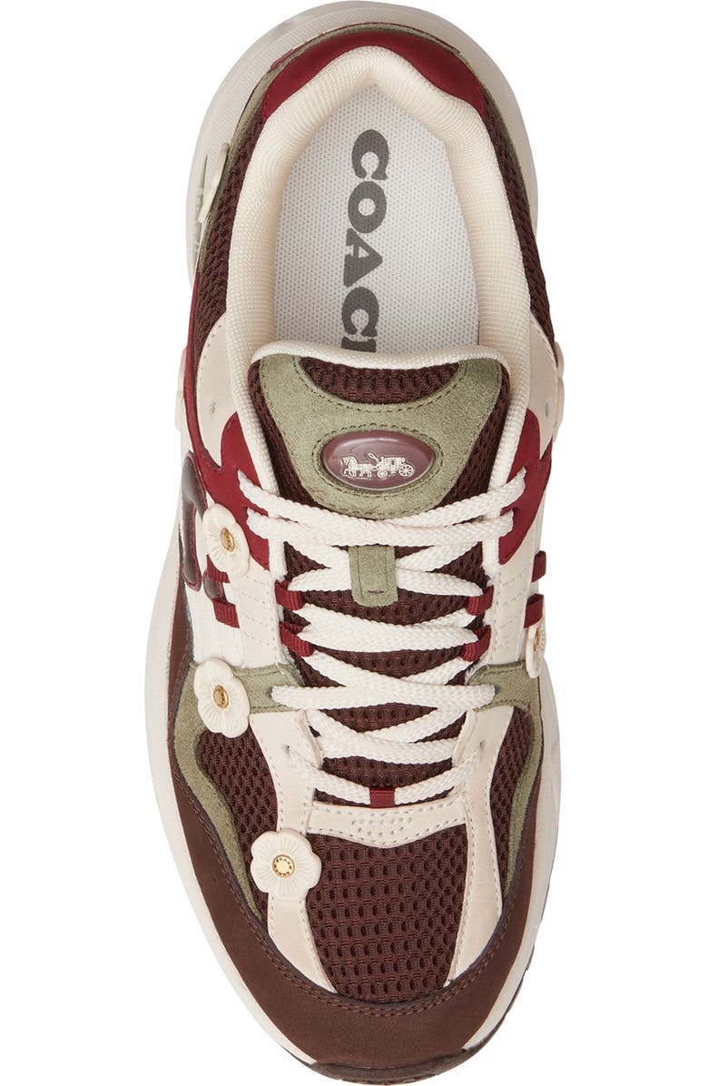 COACH C301 Tea Rose Sneaker, Alternate, color,