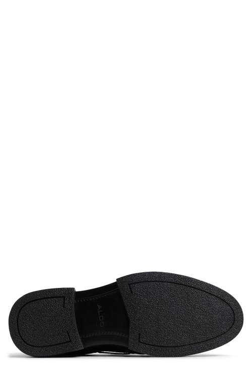 Aldo Seaexplorer Boat Shoe In Black