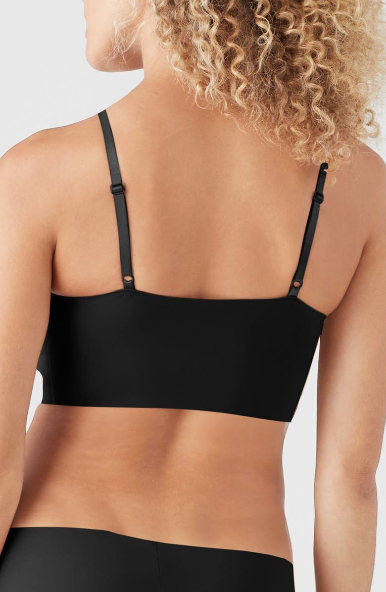 True & Co True Body Lift Full Cup Triangle Bra, Alternate, color, Black