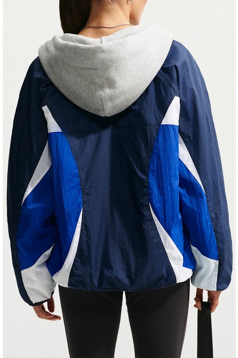 Sportswear Woven Track Jacket, Alternate, color, MIDNIGHT NAVY/ OLD ROYAL