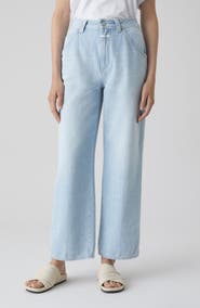 Closed Carpenter Wide Leg Cotton Jeans