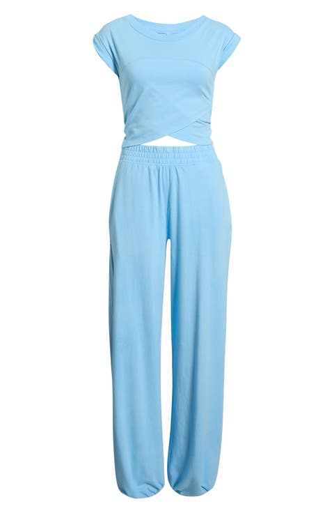 FP Movement Golden Hour Crop T-Shirt & Joggers Set