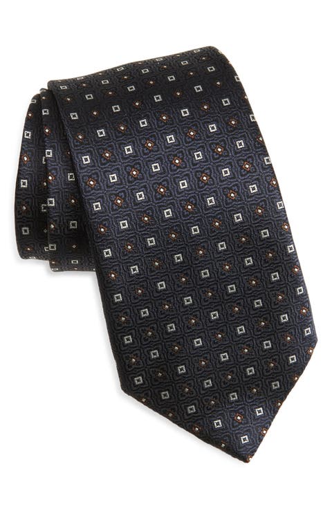 Floral Silk Tie