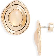 Nordstrom Oval Frame Stud Earrings