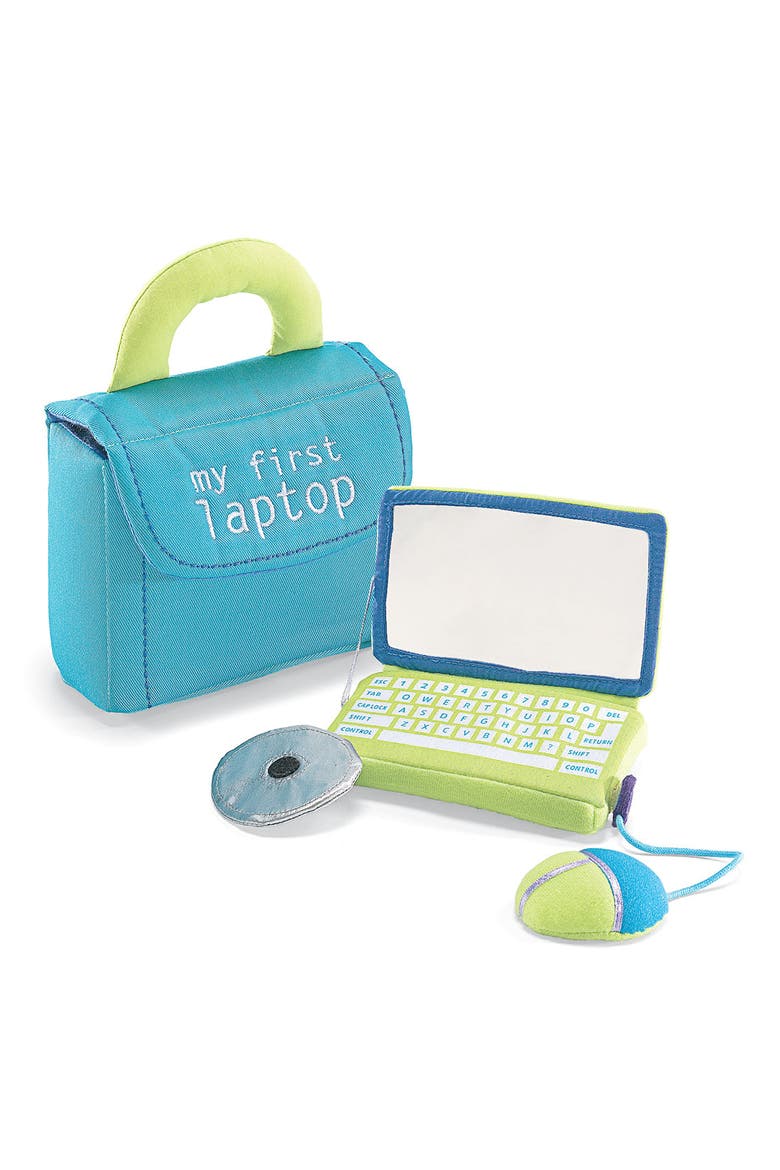 Baby Gund 'My First Laptop' Play Set, Main, color, BLUE