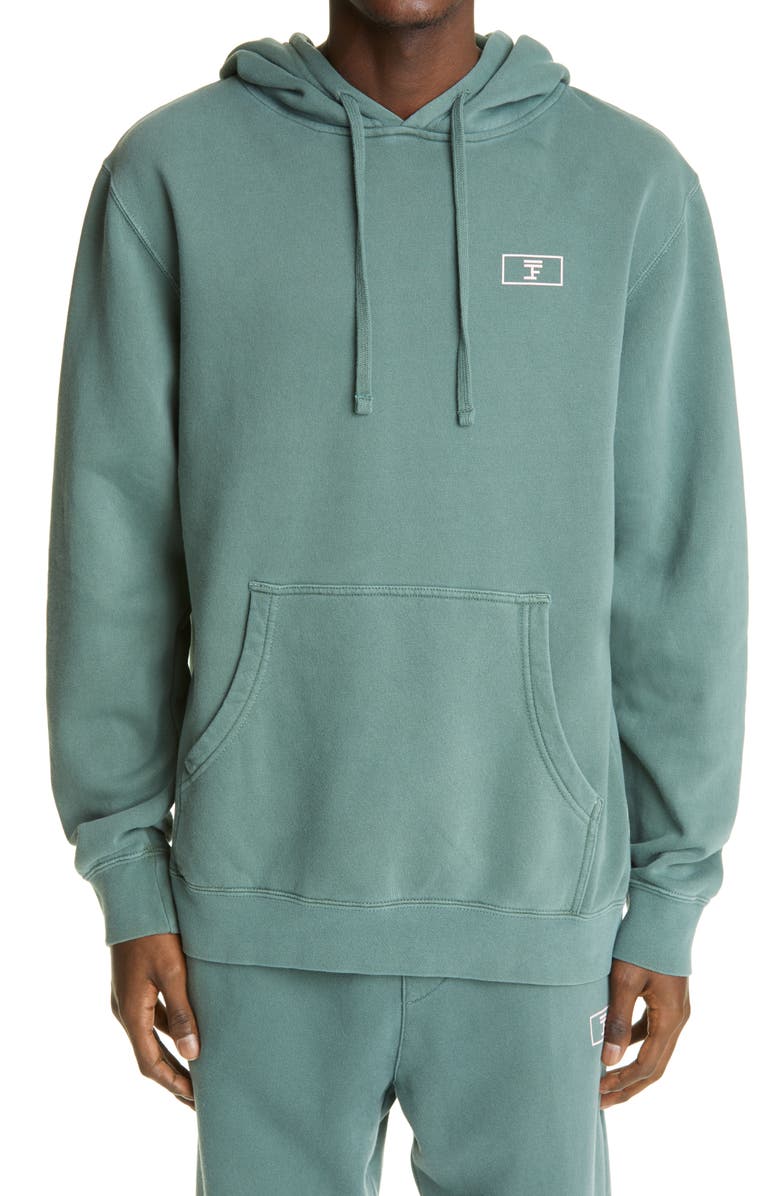 Full Court Sport Logo Cotton Hoodie, Alternate, color, 