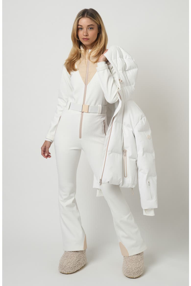 Lottie Ski Suit, Alternate, color, Ivory