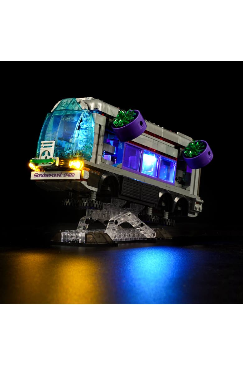 Cyberpunk Future Bus LED Building Set Model CP605B, Alternate, color, Multicolor