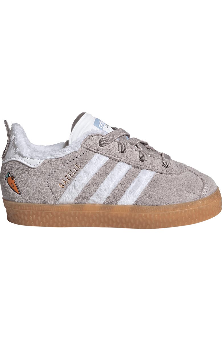 adidas x Disney Kids' Gazelle Sneaker, Alternate, color, Grey/ White/ Gum