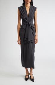 Cinq à Sept Padma Plunge Neck Dress