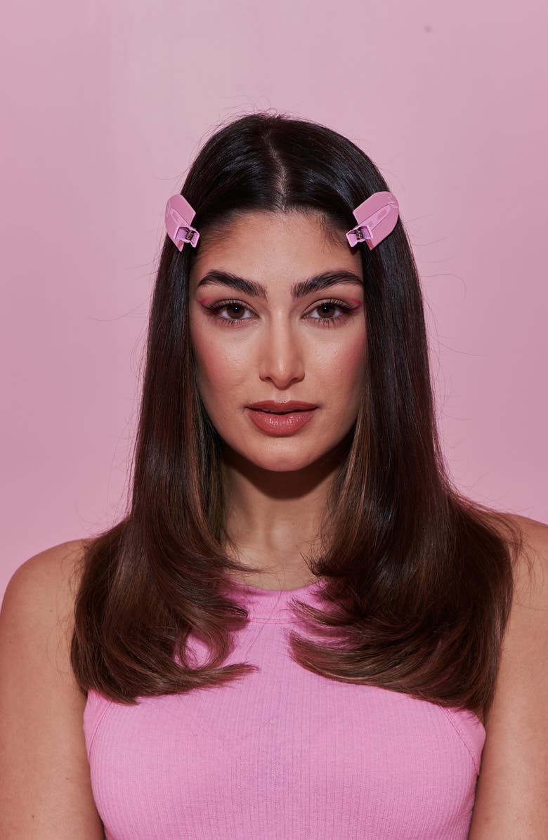 Mermade Hair 4-Pack Jumbo No-Crease Hair Clips, Alternate, color, Pink