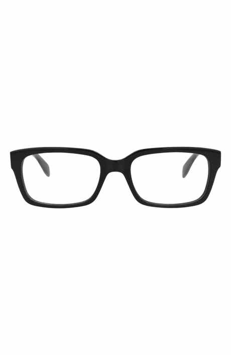 McQueen 55mm Square Optical Glasses