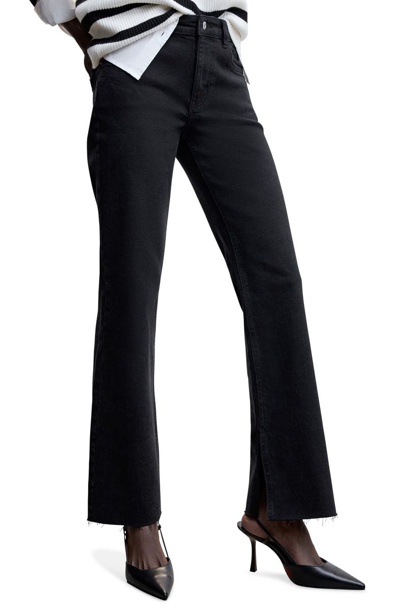 MANGO Straight Leg Jeans, Main, color, 