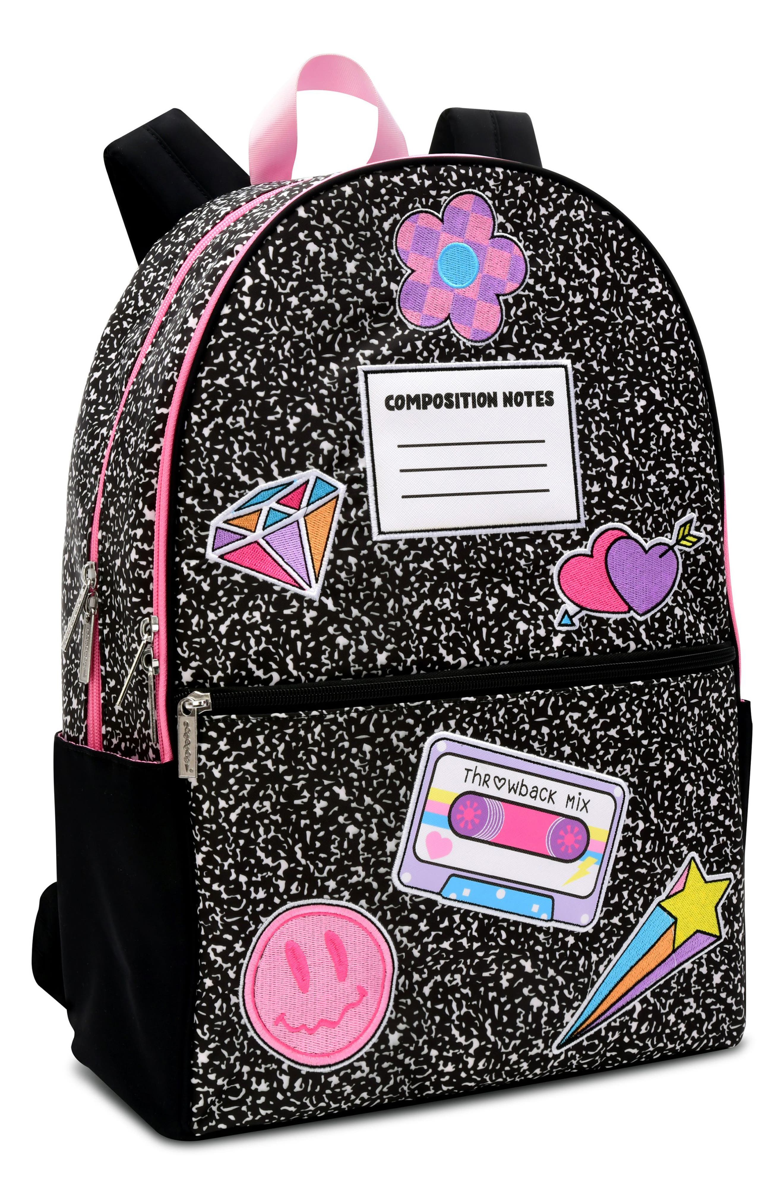 Iscream Kids' Throwback Mix Backpack, Alternate, color, 