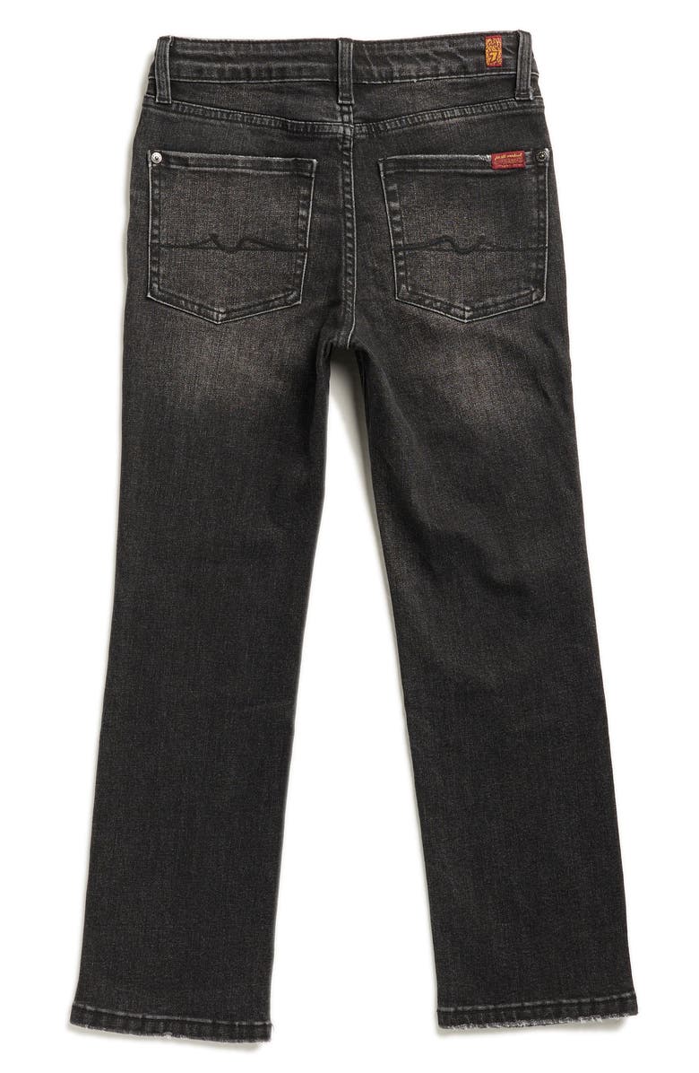 7 For All Mankind Kids' Stretch Straight Leg Jeans, Alternate, color, Point Up