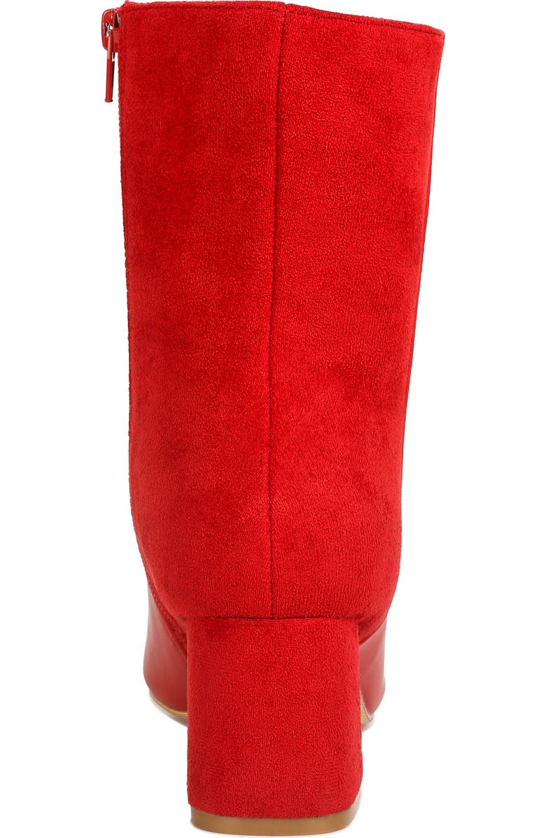 LONDON RAG Desire Bootie, Alternate, color, Red