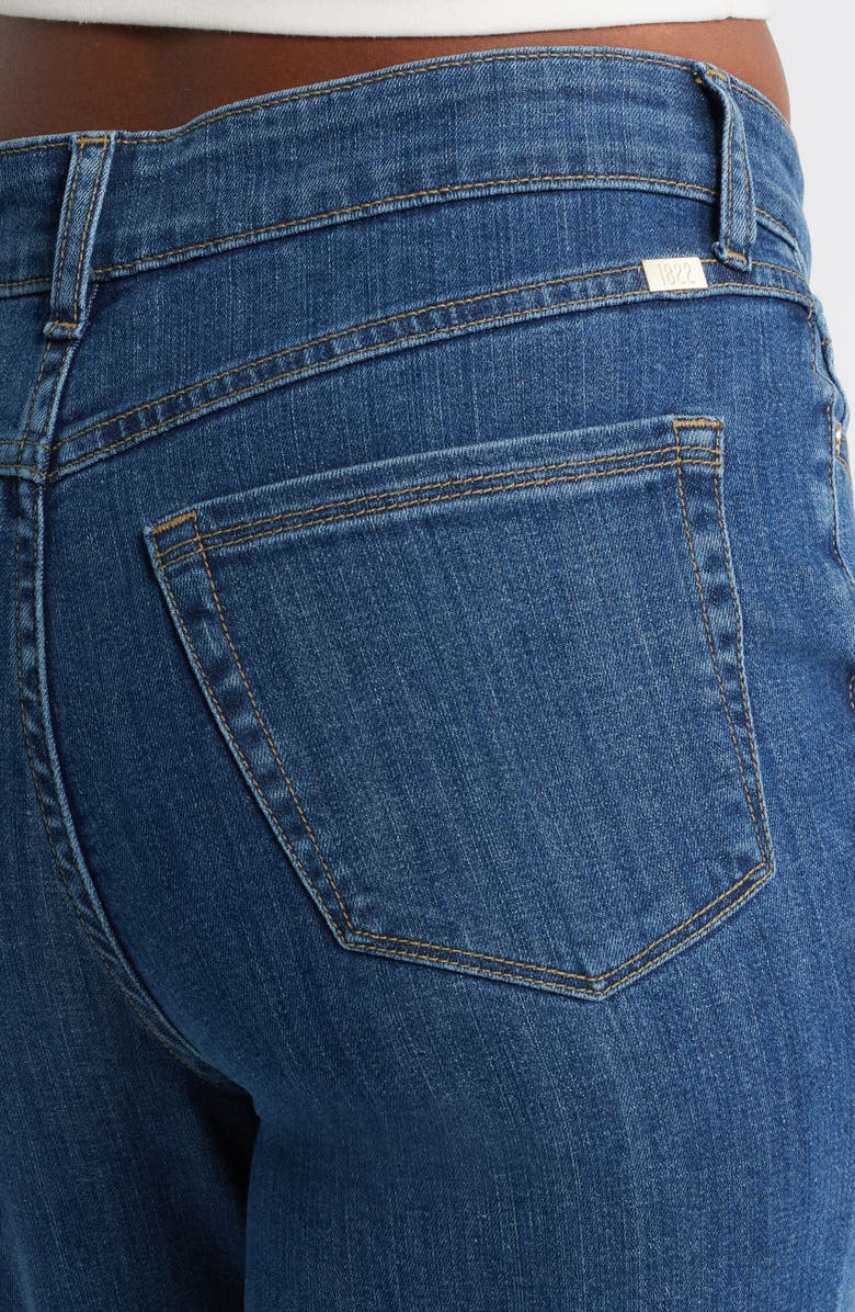 1822 Denim High Waist Slim Wide Leg Jeans, Alternate, color,