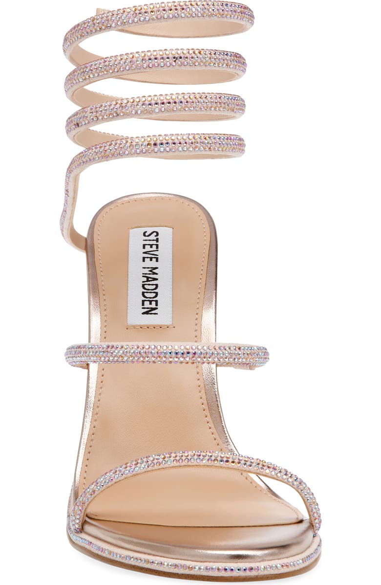 Steve Madden Exotica Ankle Wrap Sandal, Alternate, color,