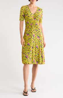 Diane von Furstenberg Koren Ruched Dress