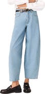maje Textured balloon jeans