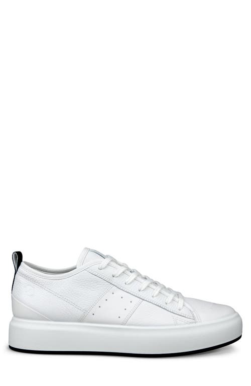 Ecco Street Ace Sneaker In White/white