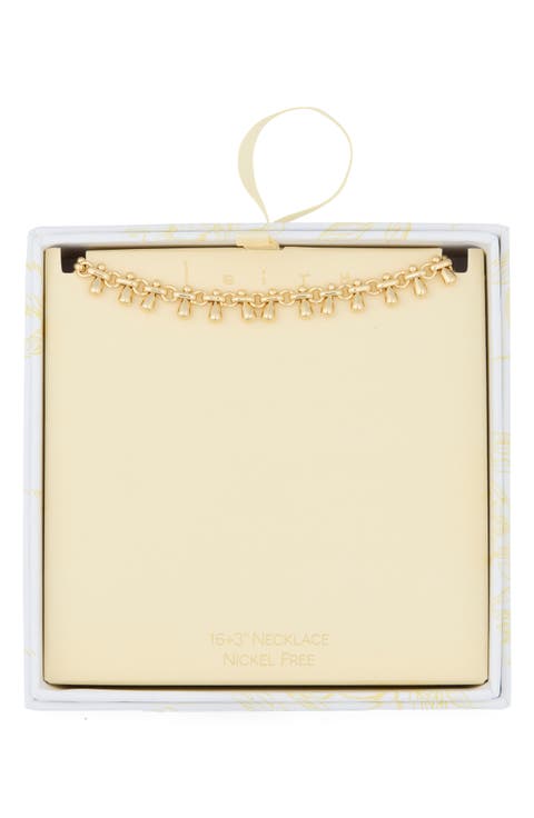 Droplet Collar Necklace