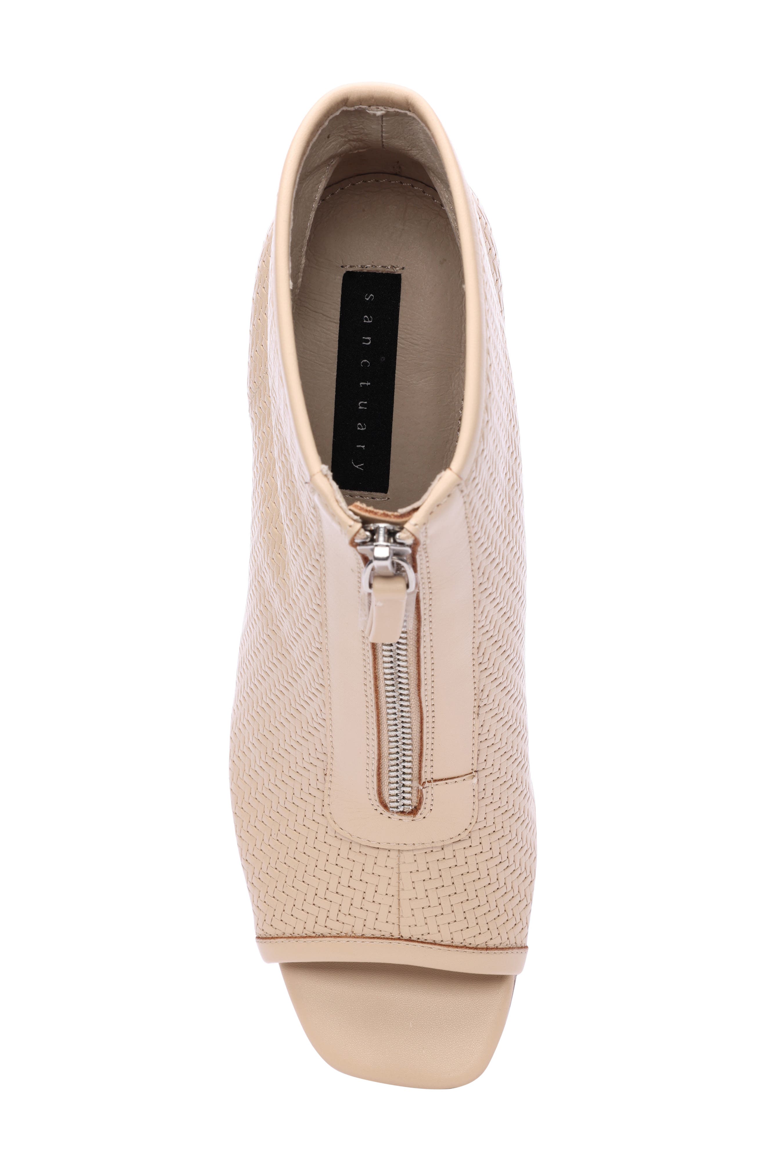 Ready Open Toe Bootie, Alternate, color, OAT MILK