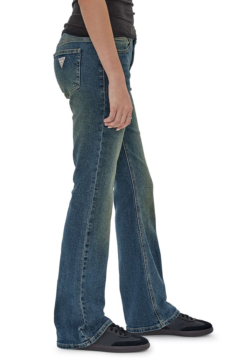 Tinted Bootcut Jeans, Alternate, color, BLUE