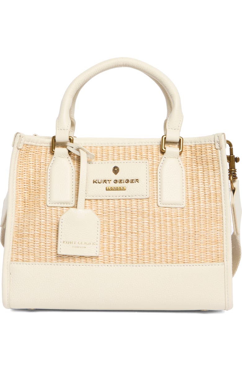 Kurt Geiger London Small Chiswick Raffia Tote, Main, color,