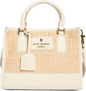 Kurt Geiger London Small Chiswick Raffia Tote