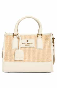 Kurt Geiger London Small Chiswick Raffia Tote