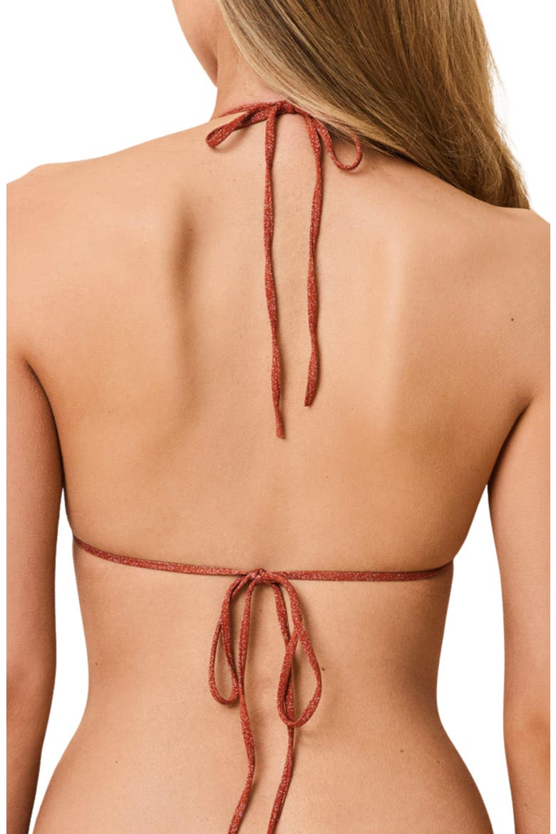 The Iris Triangle Bikini Top, Alternate, color, SPICE