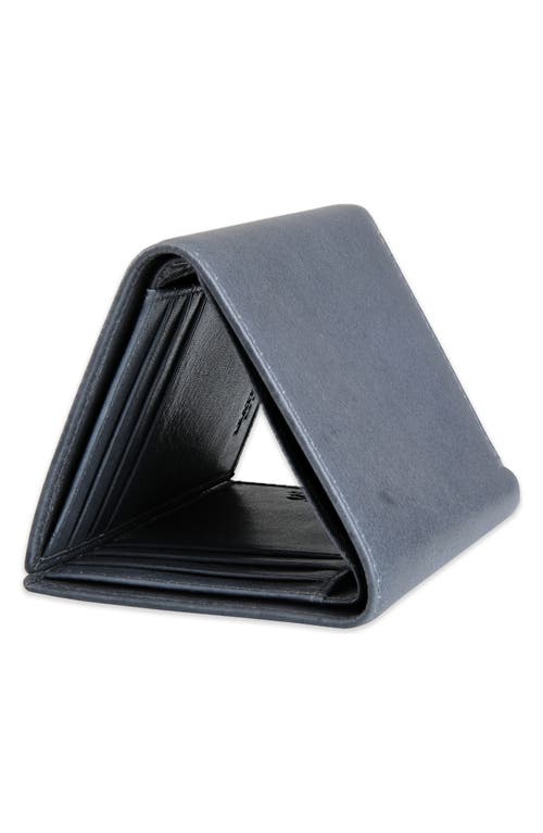 Mancini Rfid Trifold Wallet In Gray