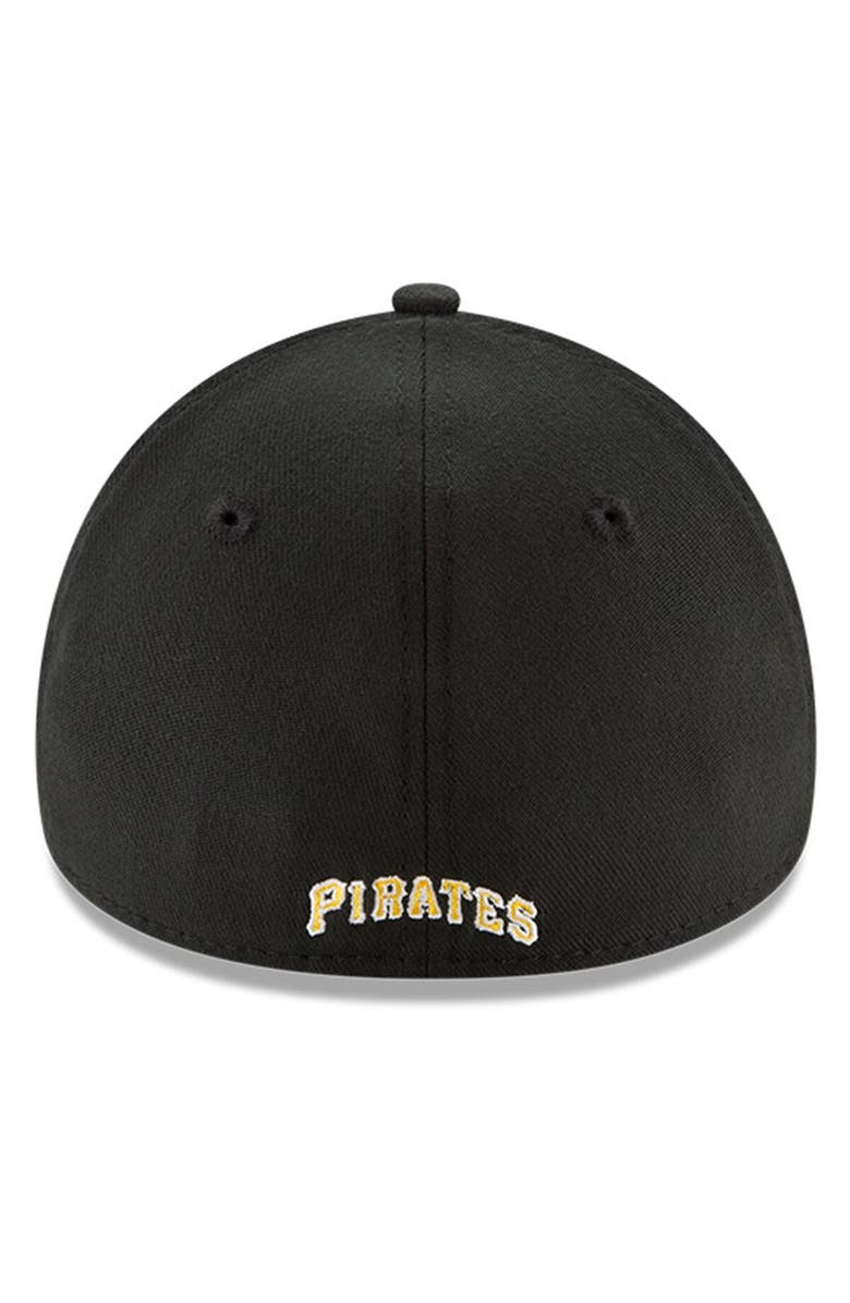 New Era Men's Black Pittsburgh Pirates MLB Team Classic Alternate 39THIRTY Flex Hat, Alternate, color, 