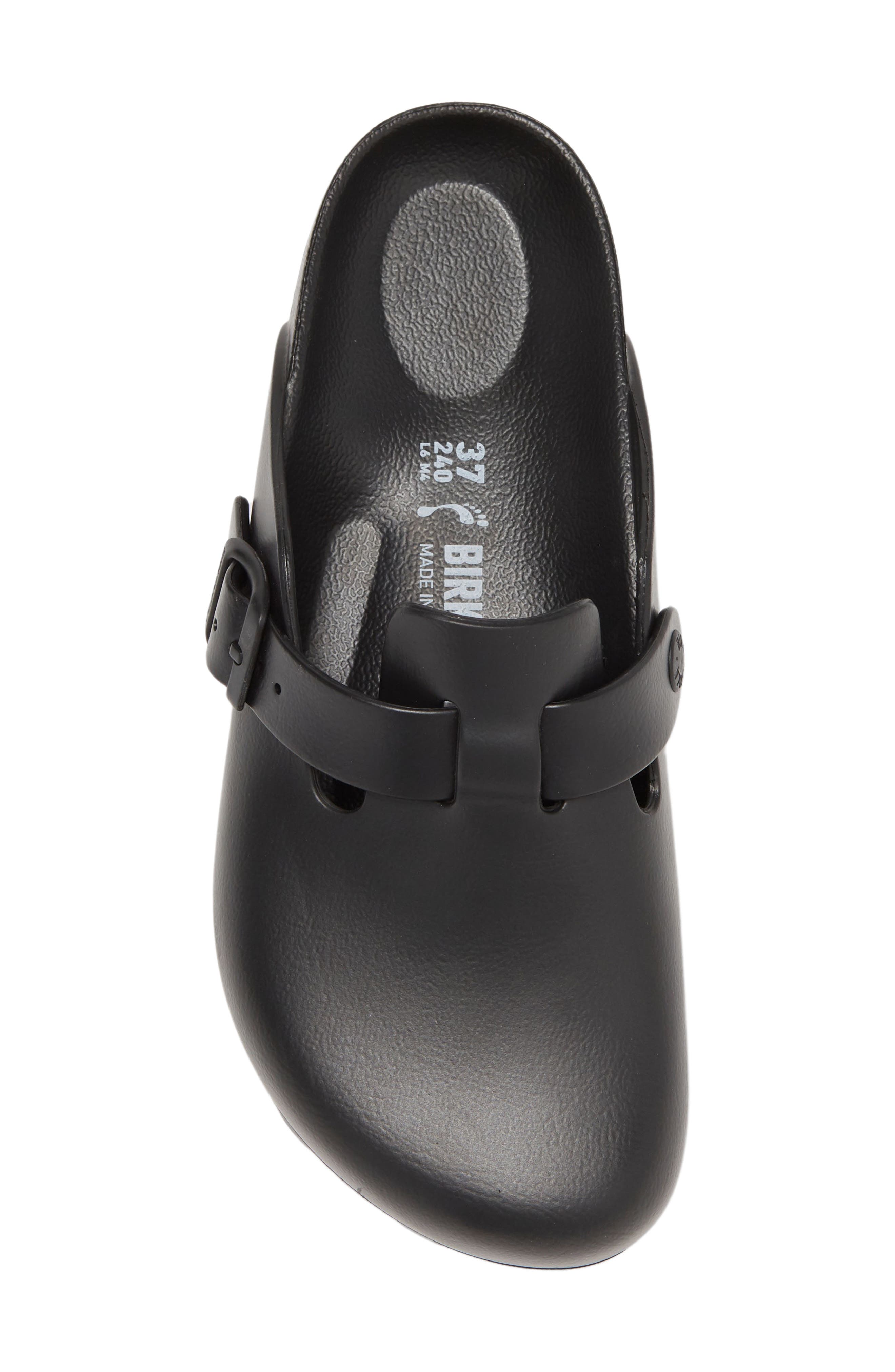 Birkenstock Boston EVA Waterproof Clog, Alternate, color, Black