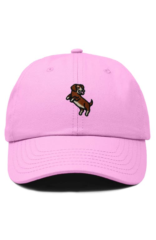 DALIX DALIX DACHSHUND EMBROIDERED DAD CAP
